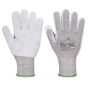 Portwest CS Cut F13 Leather Glove Black A674