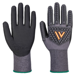 Portwest Grip 15 Nitrile Impact Glove Black A715