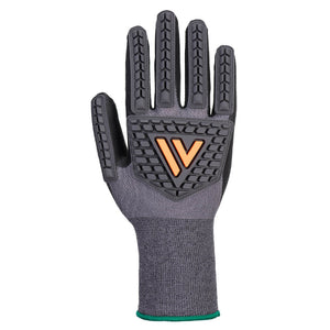 Portwest Grip 15 Nitrile Impact Glove Black A715