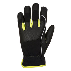 Portwest PW3 Tradesman Glove Black/Yellow A771