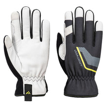 Load image into Gallery viewer, Portwest Stretch Utility Leather Glove Black A775
