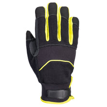 Load image into Gallery viewer, Portwest Needle Resistant Glove Black/Yellow A792
