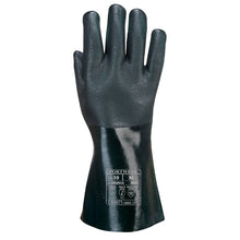 Load image into Gallery viewer, Portwest Double Dipped PVC Gauntlet 35cm Green A835
