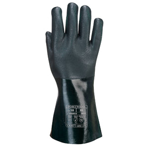 Portwest Double Dipped PVC Gauntlet 35cm Green A835