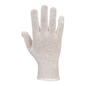 Portwest String Knit Liner Glove White AB030 - Pack of 288 Pairs