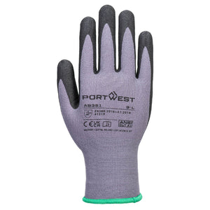 Portwest DermiFlex Plus Essential Grey/Black AB351 - Pack of 12 Pairs