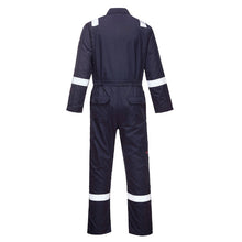Load image into Gallery viewer, Portwest Araflame Gold Coverall Navy AF53
