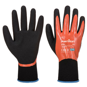 Portwest Dermi Pro Glove Orange/Black AP30