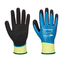 Load image into Gallery viewer, Portwest Aqua Cut Pro Glove Blue/Black AP50
