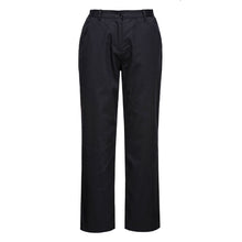 Load image into Gallery viewer, Portwest Rachel Women&#39;s Chefs Trousers Black C071
