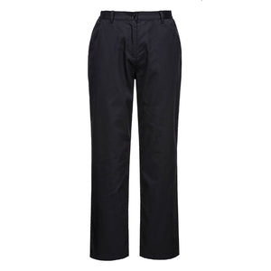 Portwest Rachel Women's Chefs Trousers Black C071