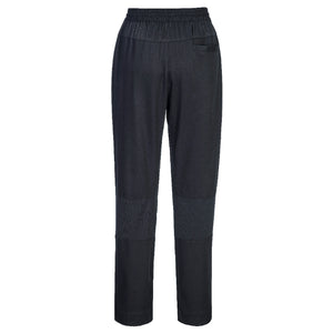 Portwest Cotton Mesh Air Chef Trousers Black C076