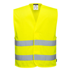 Portwest Hi-Vis Mesh Two Band Vest C374