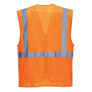 Portwest Athens Hi-Vis Mesh Executive Vest C376