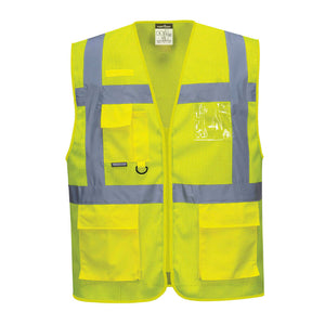 Portwest Athens Hi-Vis Mesh Executive Vest C376