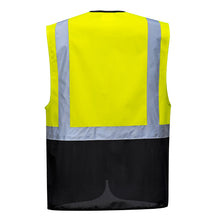 Load image into Gallery viewer, Portwest Warsaw Hi-Vis Contrast Executive Vest C476
