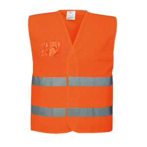 Portwest Hi-Vis Half Mesh Two Band Vest C494