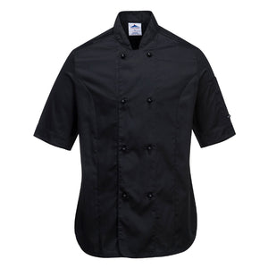 Portwest Rachel Women's Chefs Jacket S/S C737