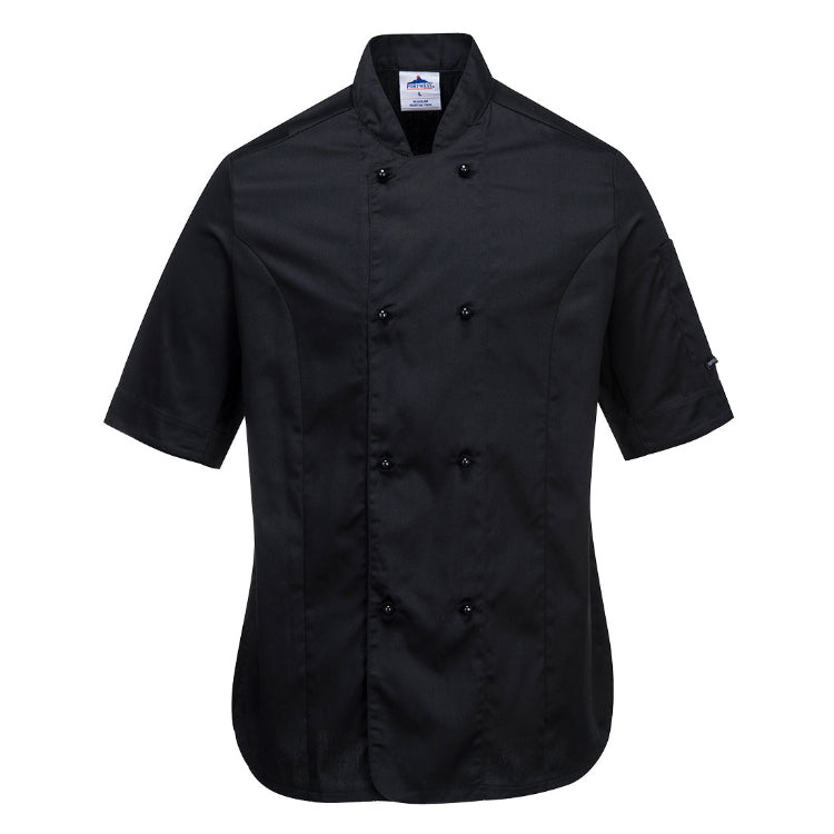 Portwest Rachel Women's Chefs Jacket S/S C737