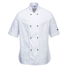 Load image into Gallery viewer, Portwest Rachel Women&#39;s Chefs Jacket S/S C737
