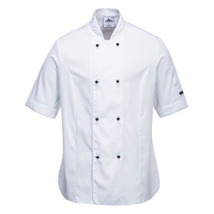 Portwest Rachel Women's Chefs Jacket S/S C737