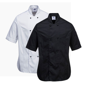 Portwest Rachel Women's Chefs Jacket S/S C737