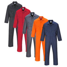 Load image into Gallery viewer, Portwest Liverpool Zip Coverall C813
