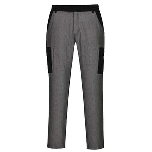 Portwest Combat Trousers with Cut Resistant Front Black CR40