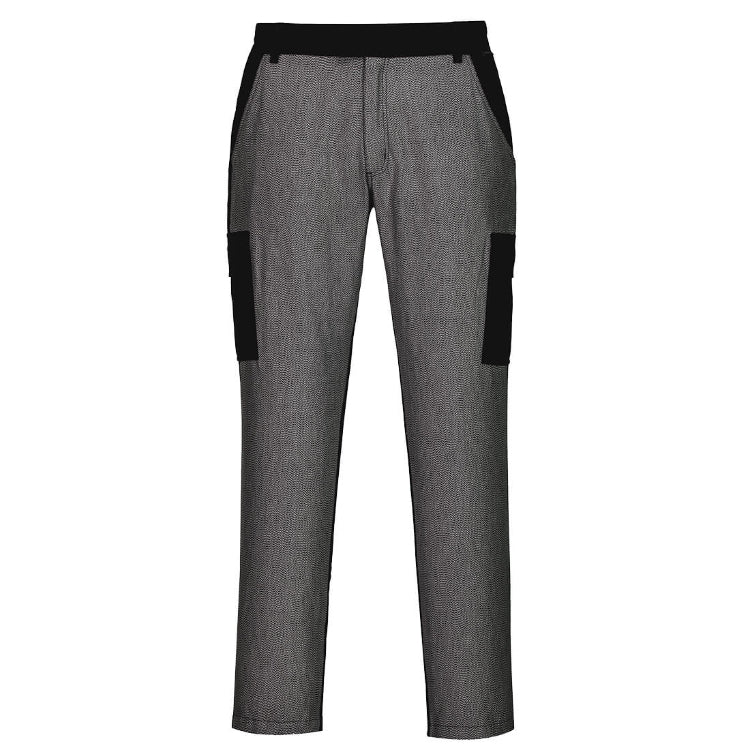 Portwest Combat Trousers with Cut Resistant Front Black CR40