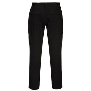 Portwest Combat Trousers with Cut Resistant Front Black CR40