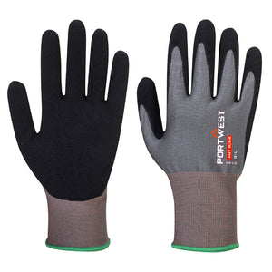 Portwest CT Cut D18 Nitrile Glove Grey/Black CT45