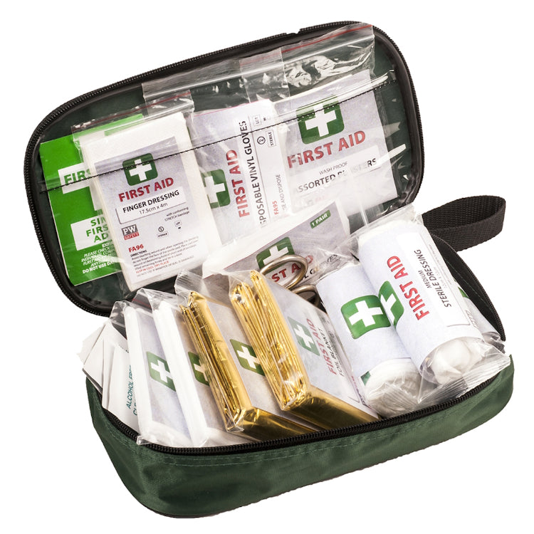 Portwest Vehicle Kit 16 Soft Zip-up Case Green FA23