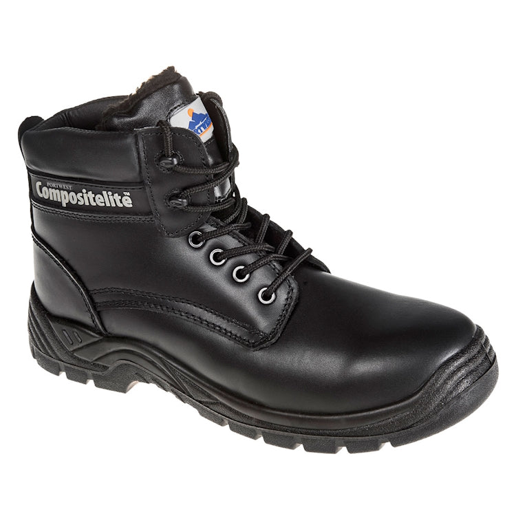 Portwest Compositelite Fur Lined Thor Boot S3 CI Black FC12