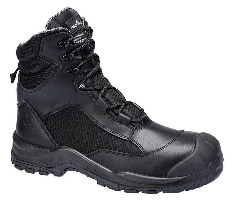 Portwest Patrol Occupational Boot O7S SR FO SC HRO Black FC26