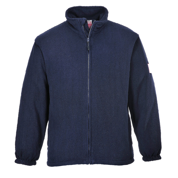 Portwest Flame Resistant Anti Static Fleece Navy FR30