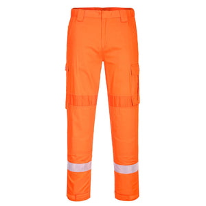 Portwest Bizflame Work Lightweight Stretch Panelled Trousers FR401