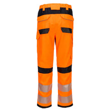Load image into Gallery viewer, Portwest PW3 FR HVO Work Trousers Orange/Black FR414
