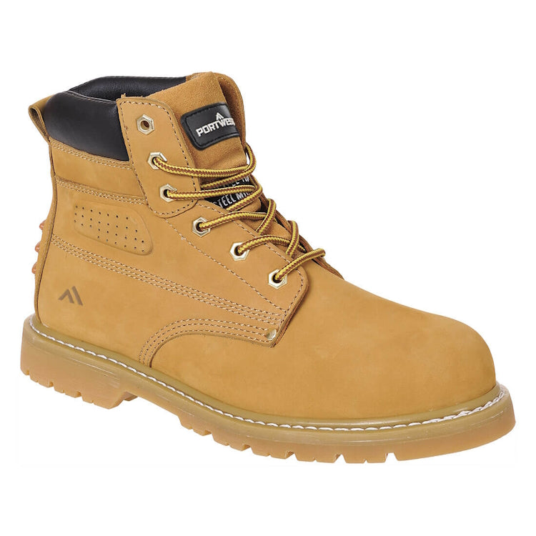 Portwest Steelite Welted Plus Safety Boot SBP HRO Honey FW35