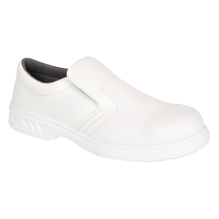 Portwest Occupational Slip On Shoe O2 White FW58