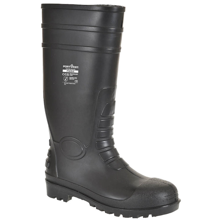 Portwest Classic Safety Wellington S4 Black FW94