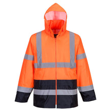 Load image into Gallery viewer, Portwest Hi-Vis Contrast Classic Rain Jacket H443
