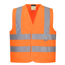 Load image into Gallery viewer, Portwest Hi-Vis Junior Band and Brace Vest JN14
