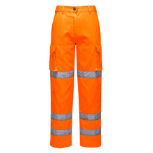 Load image into Gallery viewer, Portwest Hi-Vis Women&#39;s Three Band Work Trousers LW71
