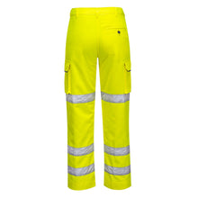 Load image into Gallery viewer, Portwest Hi-Vis Women&#39;s Three Band Work Trousers LW71
