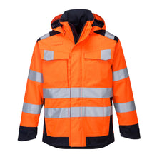 Load image into Gallery viewer, Portwest Modaflame Rain Multi Norm Arc Jacket MV70
