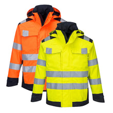Load image into Gallery viewer, Portwest Modaflame Rain Multi Norm Arc Jacket MV70
