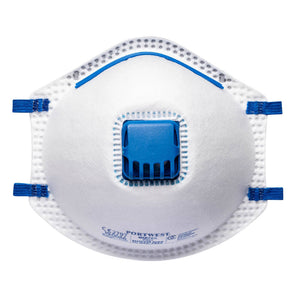Portwest FFP2 Valved Respirator White P201 - Pack of 10