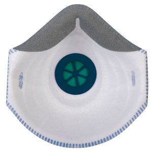 Portwest ERGONET FFP2 Valved Dolomite Respirator White P271 - Pack of 10