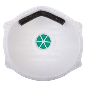 Portwest FFP3 Valved Dolomite Light Cup Respirator White P304 - Pack of 10