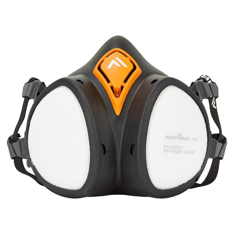 Portwest A2P3 Ready to use Half Mask Black P440